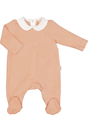 FILOBIO Tutina in ciniglia bio per bimba e bimbo - T-terracotta