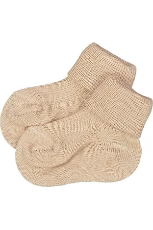 FILOBIO Calze neonato in cotone bio - S-sabbia