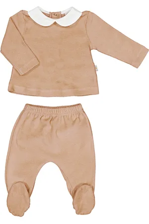 FILOBIO Completo in ciniglia bio con colletto - 6m - T