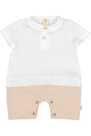 FILOBIO Pagliaccetto bimbo in lino e cotone - 6m - WS