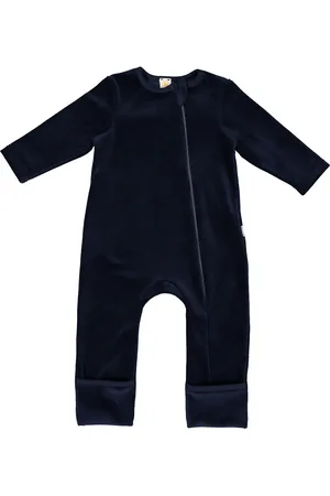 FILOBIO Tuta pigiama con zip in ciniglia bio - 12m - B