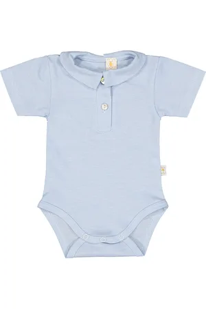 FILOBIO Body a polo in cotone biologico - 3m - A
