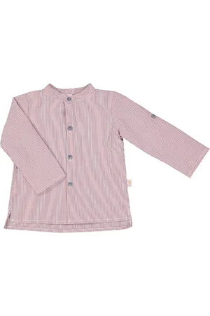 FILOBIO Camicia coreana in cotone per bimbo - 12m - RG