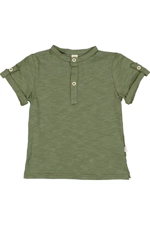FILOBIO T-shirt a serafino in cotone bio - 3y - V