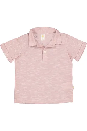 FILOBIO Polo per bambino in jersey fiammato - 12m - R