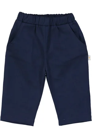 FILOBIO Pantalone in calda gabardina - 6m - B