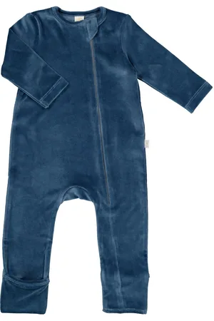 FILOBIO Tuta pigiama con zip in ciniglia bio - 3y - BO