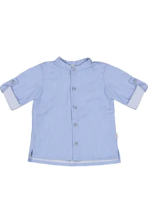 FILOBIO Camicia coreana bimbo in cotone biologico - 12m - J