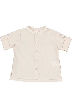 FILOBIO Camicia da bambino alla coreana - 2y - S