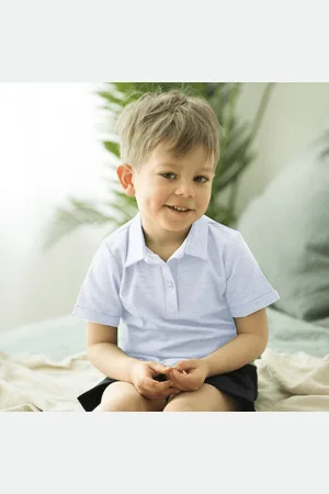 FILOBIO Polo classica in piquet di cotone biologico - 12m - A