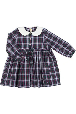 FILOBIO Vestitino bimba in tartan - 2y - TV