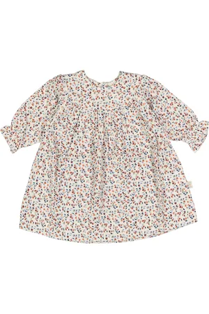 FILOBIO Vestito bimba in cotone bio stampato - 6m - FM