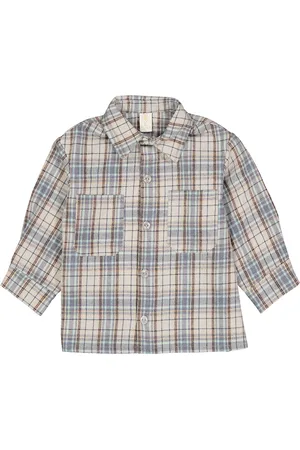 FILOBIO Camicia over in flanella calda - 6m - QM