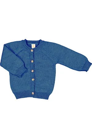 FILOBIO Cardigan in lana merino - 12m - BL