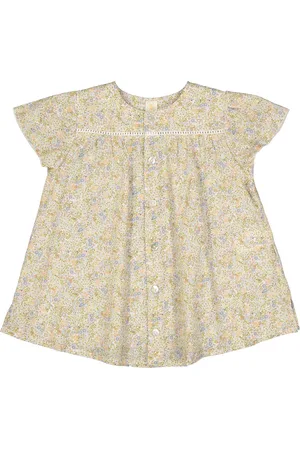 FILOBIO Camicetta bimba maniche a sbuffo - 12m - SF
