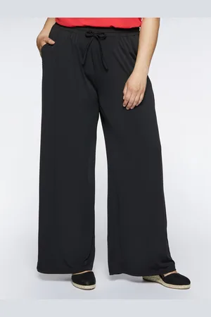 Fiorella rubino Pantaloni joggers larghi in jersey Donna, Taglia: M (52-54 IT)