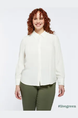 Fiorella rubino Camicia in tessuto crêpe Donna, Taglia: 43 (52 IT)