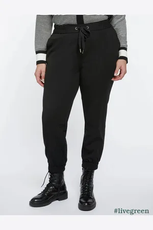 Fiorella rubino Pantaloni joggers in tessuto scuba crêpe Donna, Taglia: S (48-50 IT)