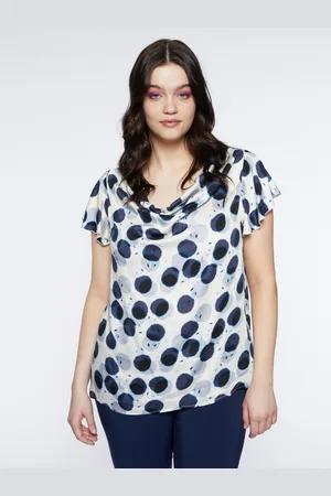 Fiorella rubino Top a pois Donna, Taglia: 43 (52 IT)