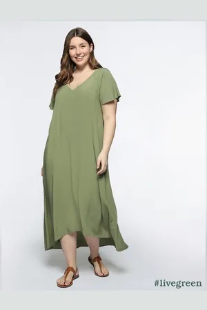 Fiorella rubino Vestito lungo in viscosa ECOVERO™ Donna, Taglia: XS (44-46 IT)