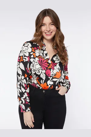Fiorella rubino Camicia floreale in viscosa Donna, Taglia: 39 (48 IT)