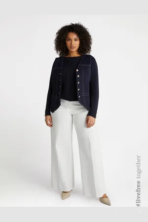 Fiorella rubino Gilet in denim Donna, Taglia: 47 (56 IT)