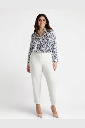 Fiorella rubino Blusa con stampa lettering Donna, Taglia: 43 (52 IT)