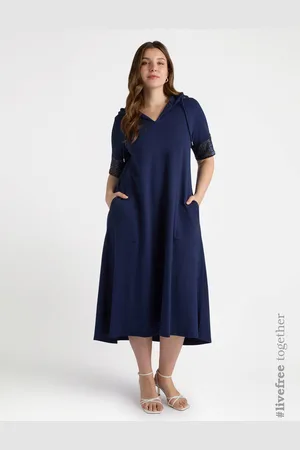 Fiorella rubino Vestito con cappuccio e ricamo Donna, Taglia: XS (44-46 IT)