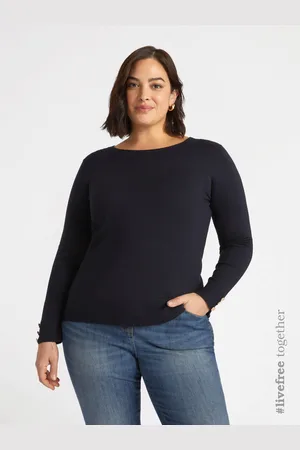 Fiorella rubino Maglia con viscosa LENZING™ ECOVERO™ Donna, Taglia: L (56-58 IT)