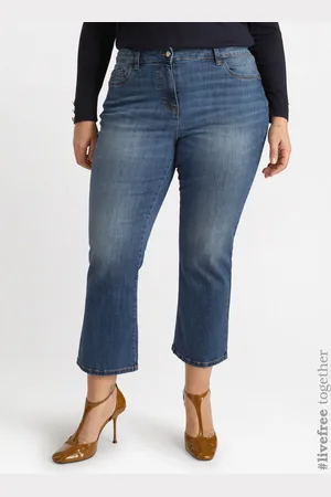 Fiorella rubino Jeans kick flare Donna, Taglia: 45 (54 IT)