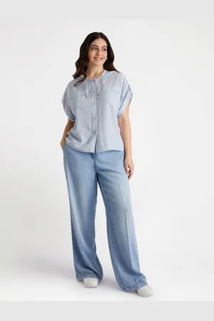 Fiorella rubino Camicia a righe con cappuccio Donna, Taglia: 41 (50 IT)