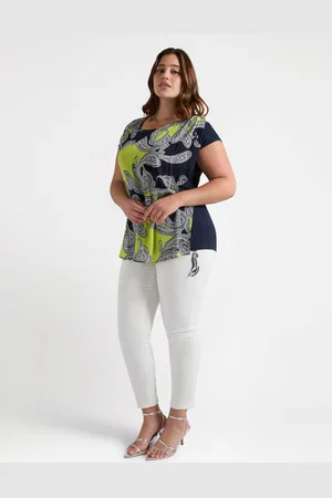 Fiorella rubino T-shirt dalla stampa bandana Donna, Taglia: XS (44-46 IT)
