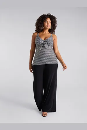 Fiorella rubino Top tankini stampa tribal Donna, Taglia: M (52-54 IT)
