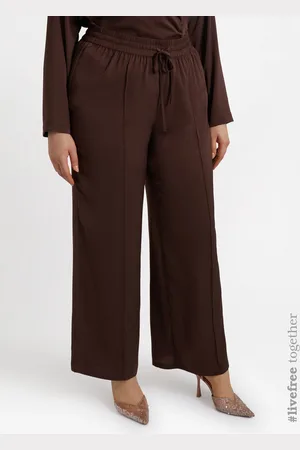 Fiorella rubino Pantaloni palazzo in tessuto leggero Donna, Taglia: 47 (56 IT)