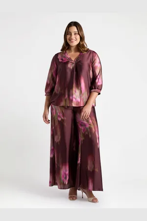 Fiorella rubino Blusa dalla stampa sfumata Donna, Taglia: 39 (48 IT)