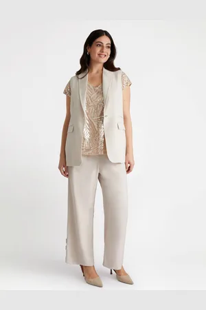 Fiorella rubino Blazer senza maniche Donna, Taglia: 39 (48 IT)