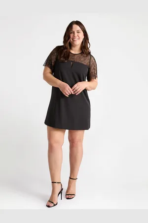 Fiorella rubino Vestito corto con pizzo Donna, Taglia: 37 (46 IT)