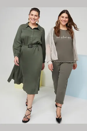 Fiorella rubino Vestito chemisier con cintura in fibre TENCEL™ Donna, Taglia: 37 (46 IT)