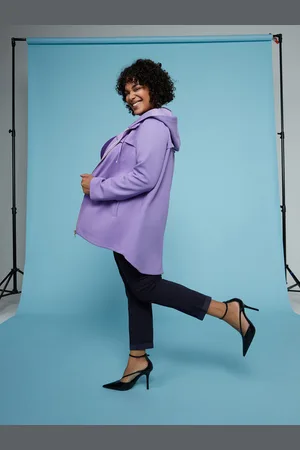 Fiorella rubino Parka con cappuccio e coulisse Donna, Taglia: 47 (56 IT)