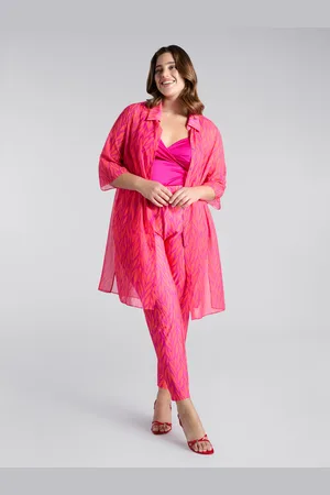 Fiorella rubino Pantaloni stampati Donna, Taglia: L (56-58 IT)