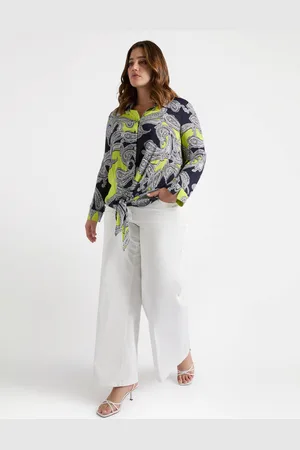 Fiorella rubino Camicia dalla stampa bandana Donna, Taglia: 37 (46 IT)