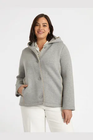 Fiorella rubino Giacca in felpa con cappuccio Donna, Taglia: S (48-50 IT)