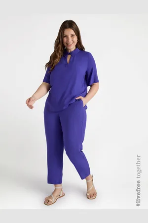 Fiorella rubino Pantaloni in viscosa LENZING™ ECOVERO™ Donna, Taglia: 35 (44 IT)