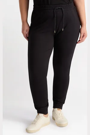 Fiorella rubino Joggers in felpa con bordi laterali Donna, Taglia: XS (44-46 IT)