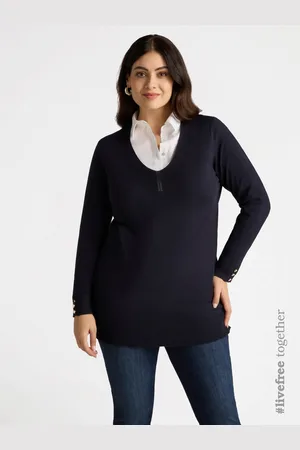 Fiorella rubino Maglia lunga con viscosa LENZING™ ECOVERO™ Donna, Taglia: L (56-58 IT)