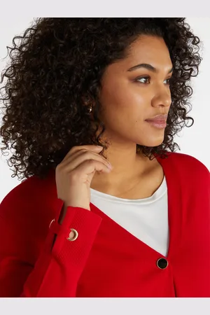 Fiorella rubino Cardigan con dettaglio sulla manica Donna, Taglia: S (48-50 IT)