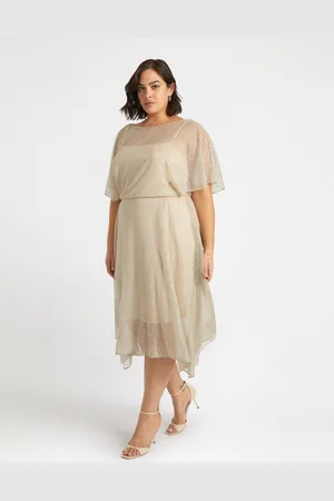 Fiorella rubino Vestito in jersey lurex Donna, Taglia: 43 (52 IT)