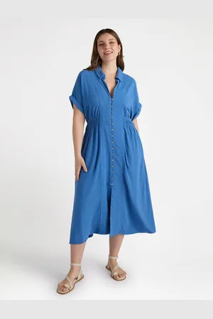 Fiorella rubino Vestito chemisier con bordo in vita Donna, Taglia: 37 (46 IT)