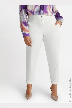 Fiorella rubino Pantaloni balloon in cotone Donna, Taglia: 35 (44 IT)