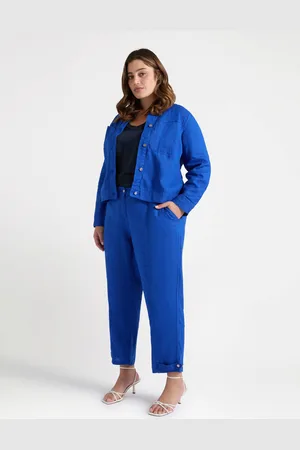 Fiorella rubino Pantaloni balloon in lino Donna, Taglia: 39 (48 IT)